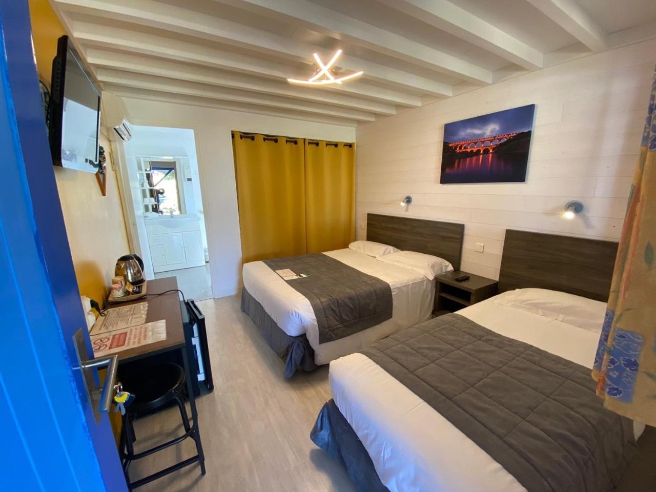 Hotel Des 4 Vents "Esprit Camargue" Aigues-Mortes Pokoj fotografie